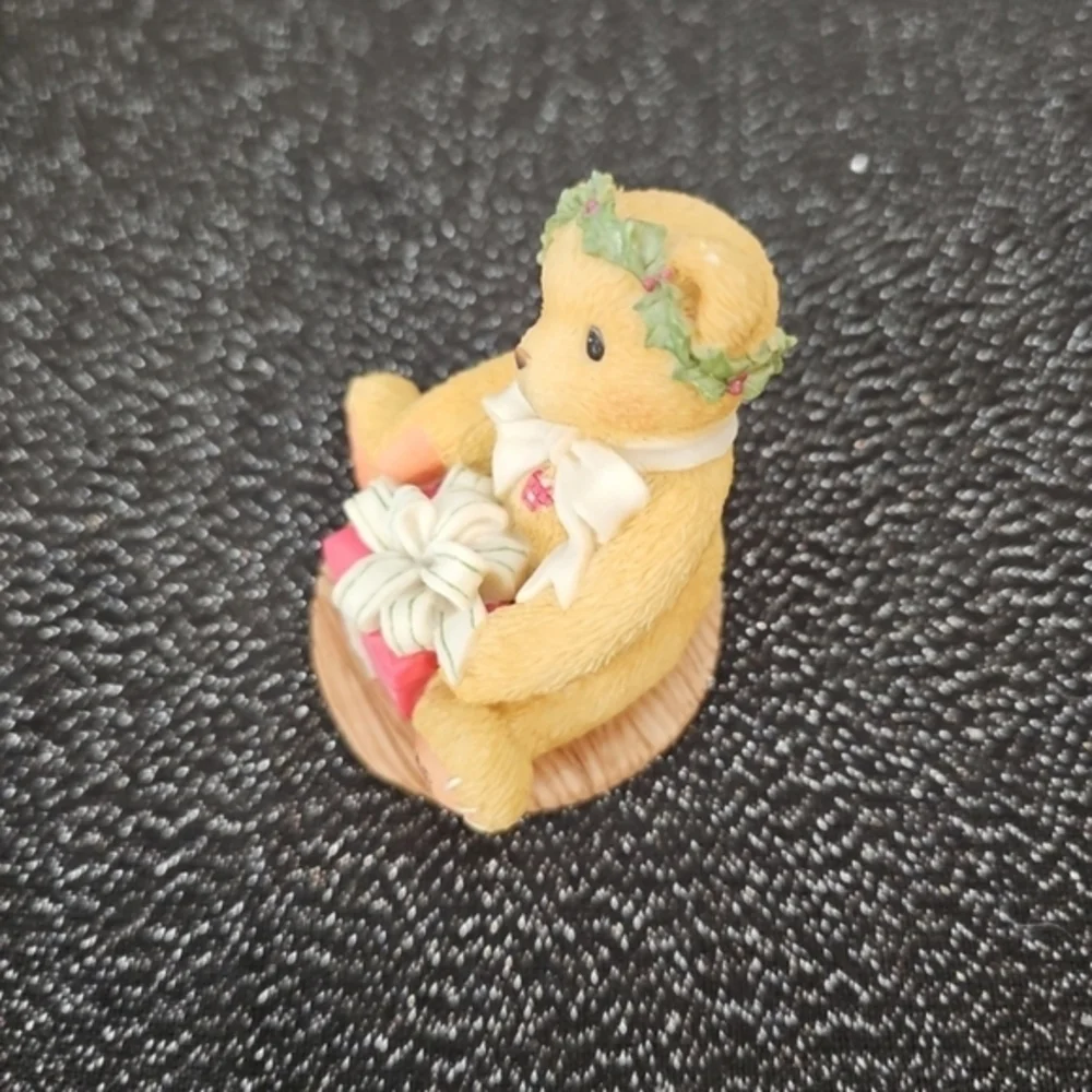Cherished Teddies "Margy" I'm Wrapped Up Holiday Joy‎ Avon Exclusive Figurine - Picture 4 of 5